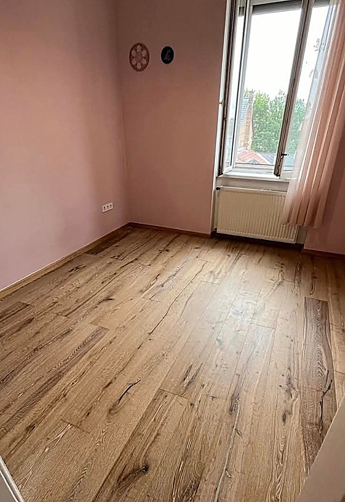 Parketta felújítás után