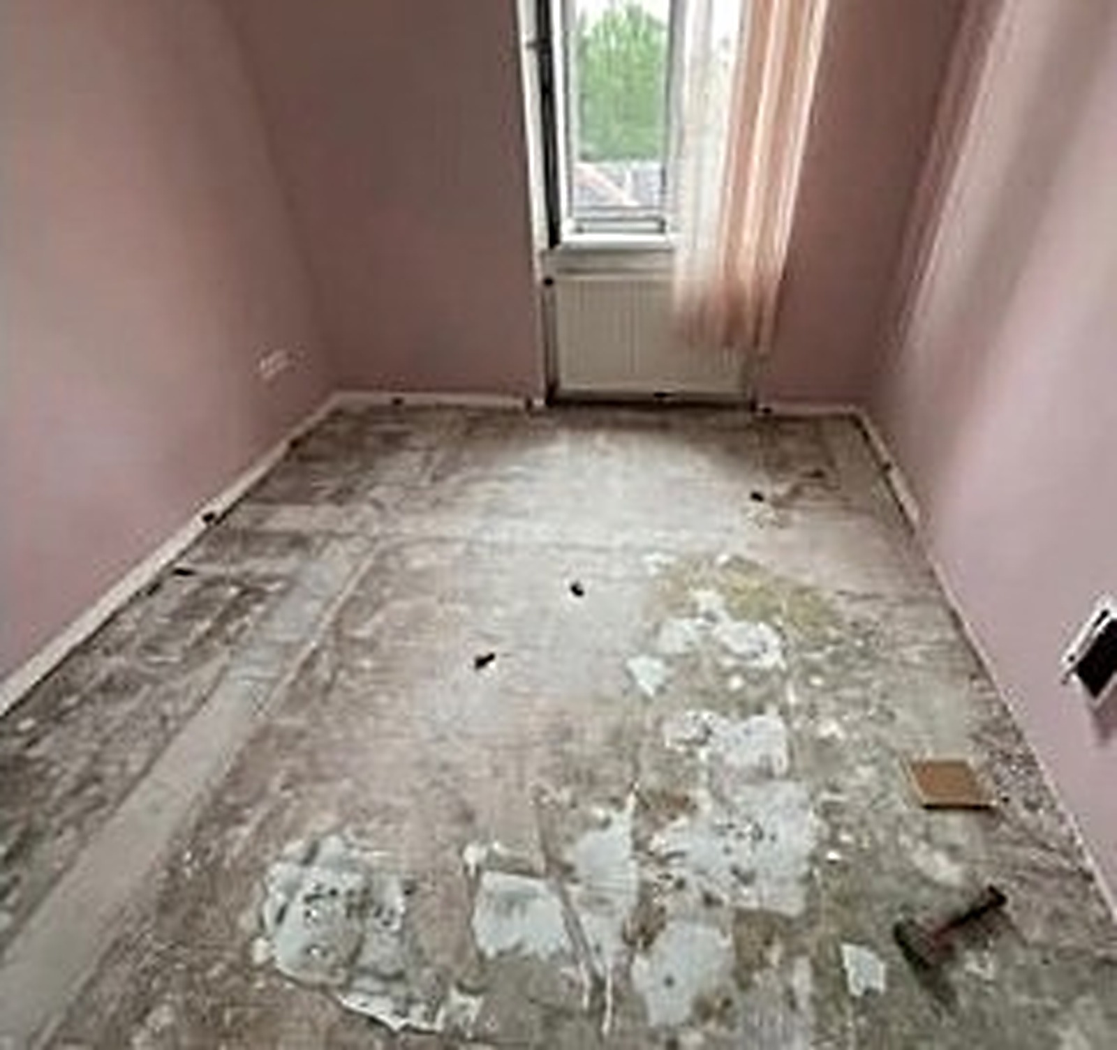 Parketta felújítás előtt